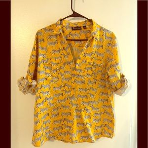 NY&Co Zebra Print Shirt